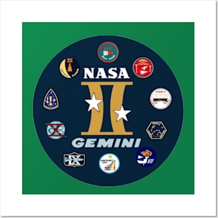 Project Gemini NASA Posters and Art